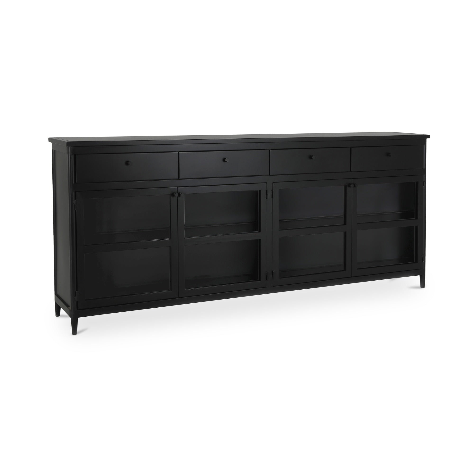 Moes Henry Metal Sideboard Black GK-1141-02