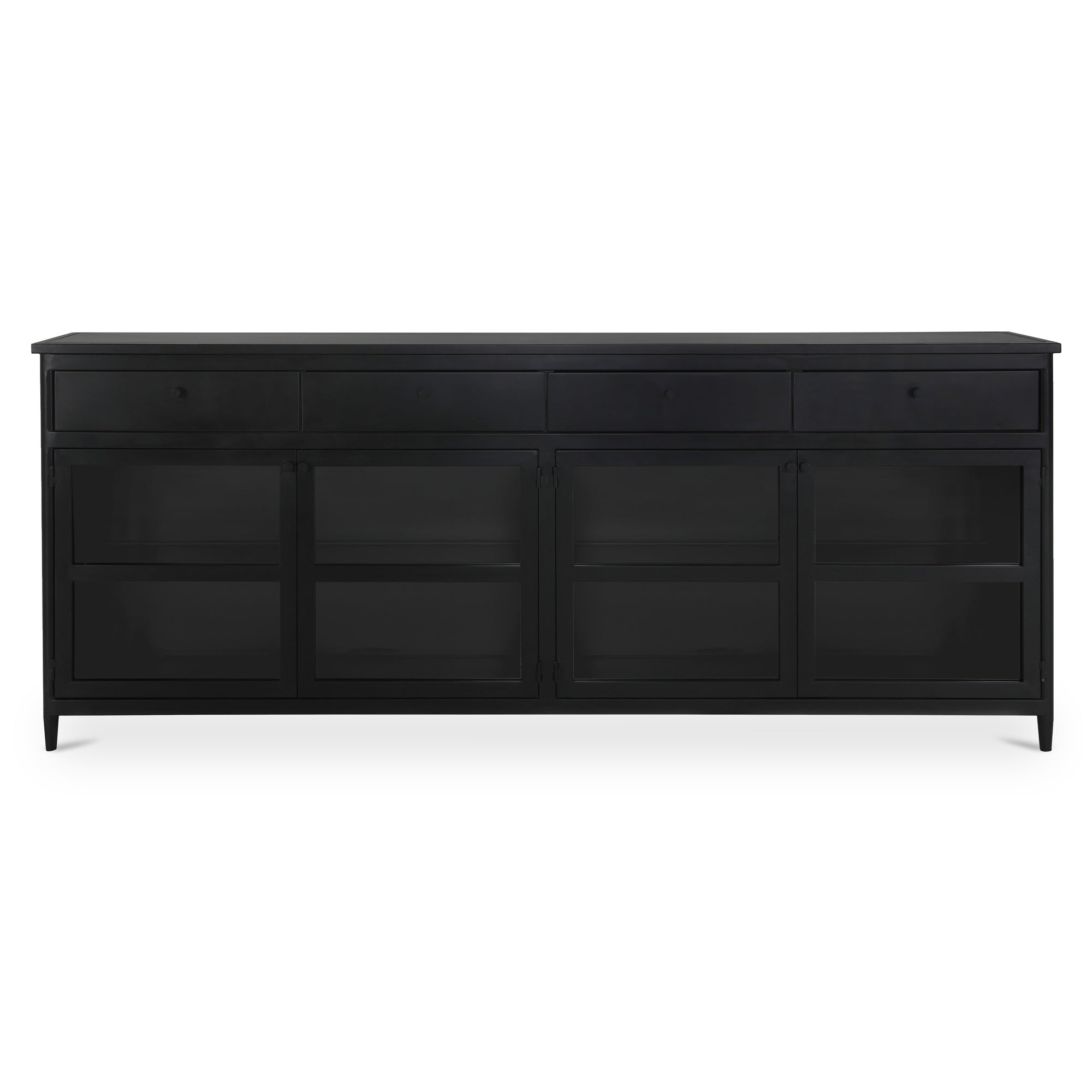 Moes Henry Metal Sideboard Black GK-1141-02