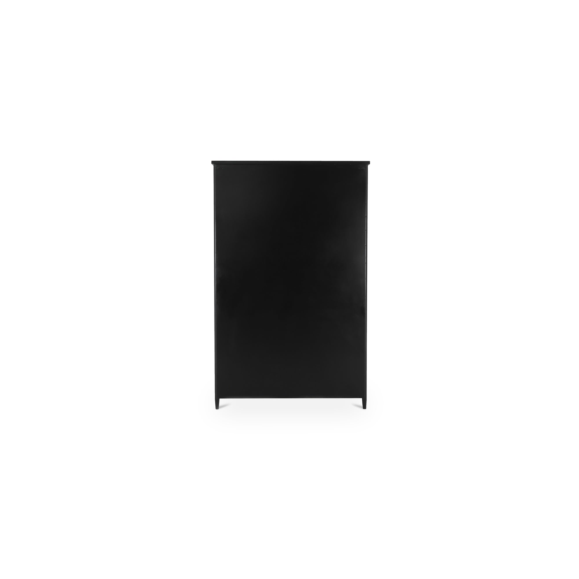 Moes Henry Metal Tall Cabinet Black GK-1142-02