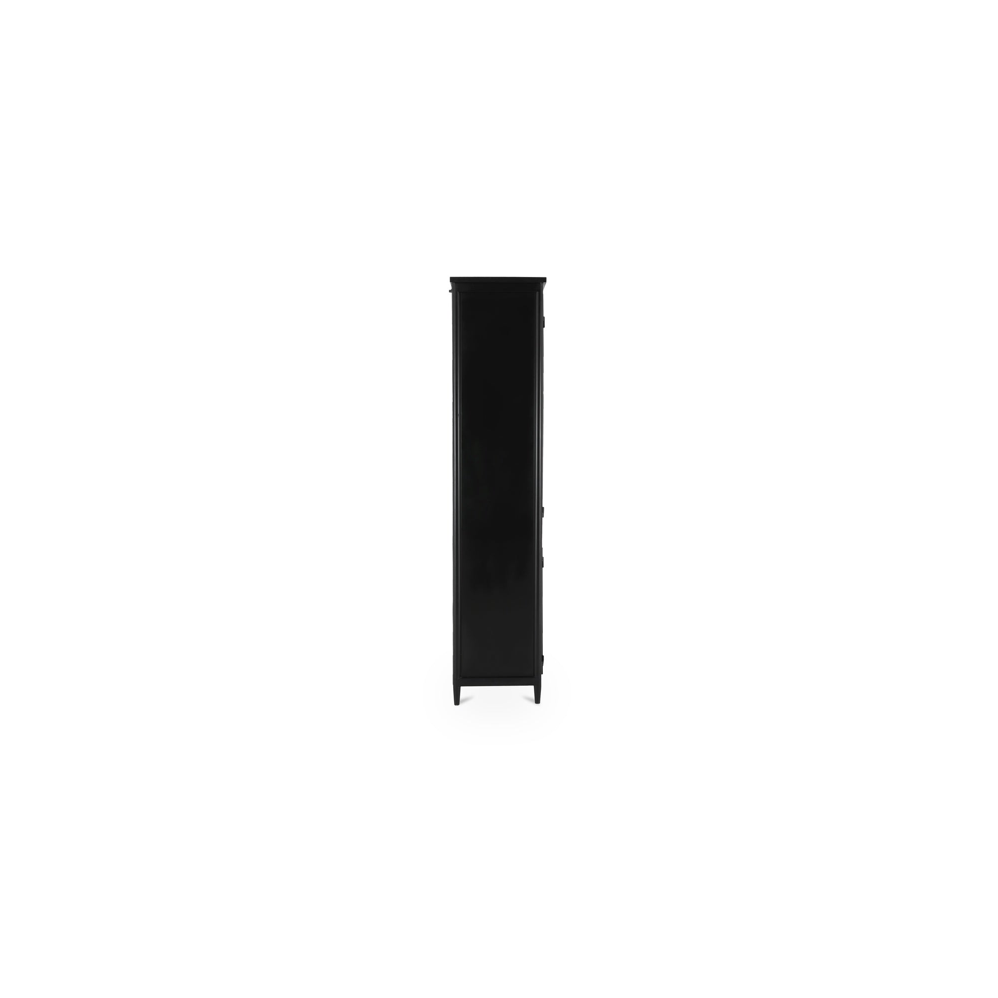 Moes Henry Metal Tall Cabinet Black GK-1142-02