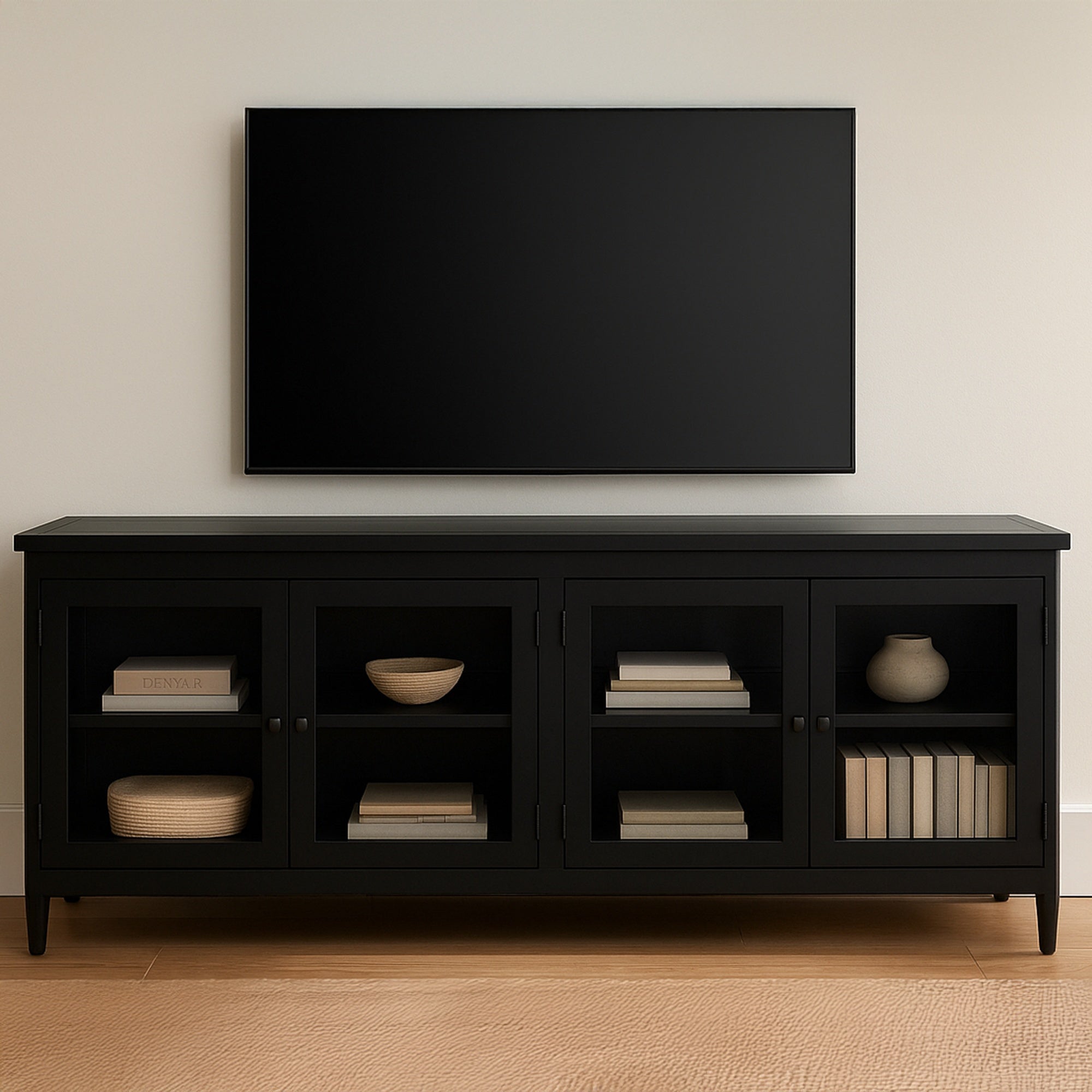 Moes Henry Metal Media Unit Black GK-1143-02