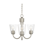 Miles Three Light Chandelier