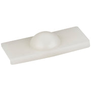Hardware Resources 3/8" Height 1-3/4" x 3/4" Plastic Cabinet Glide - Priced and Sold by the Thousand