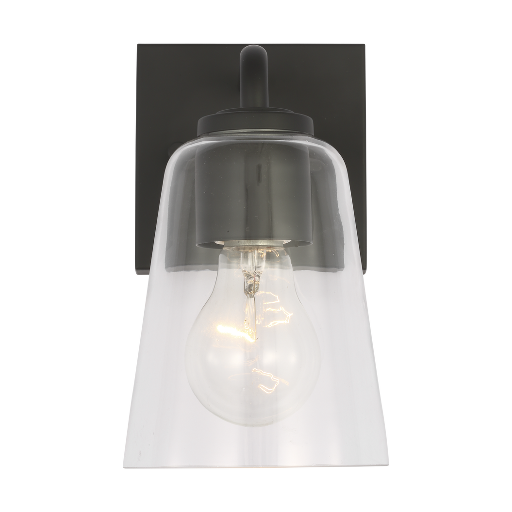 Miles Small Clear Glass Vanity