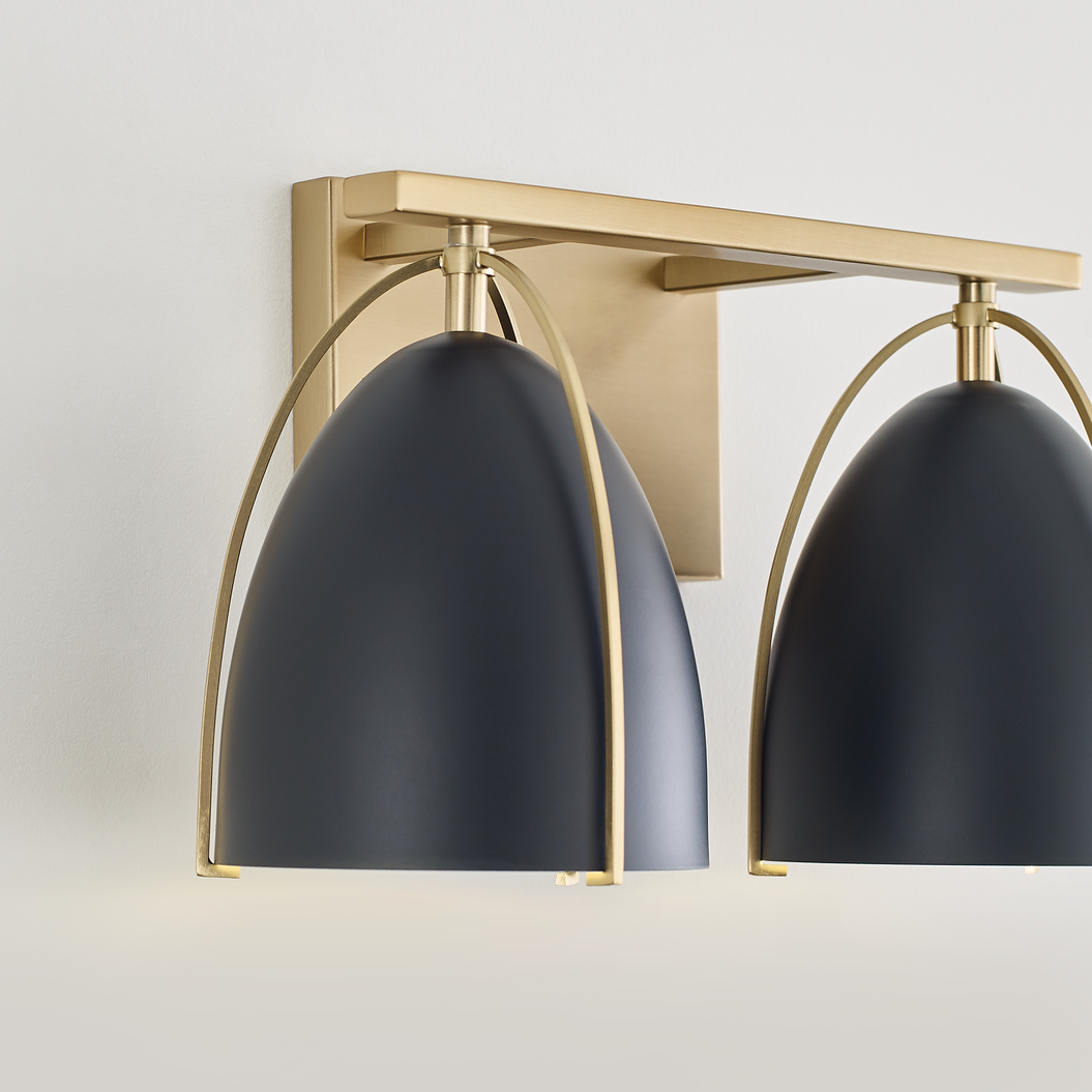 Norman Two Light Wall / Bath Sconce