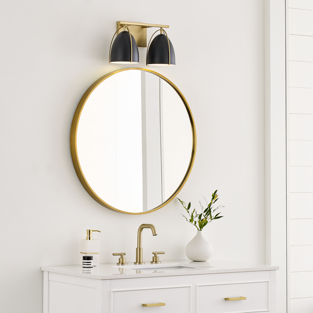 Norman Two Light Wall / Bath Sconce