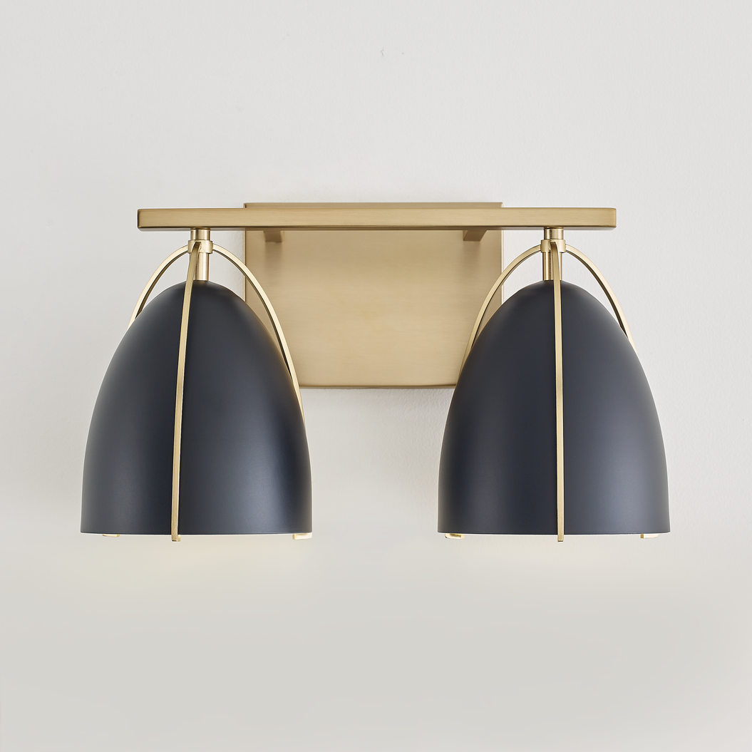 Norman Two Light Wall / Bath Sconce