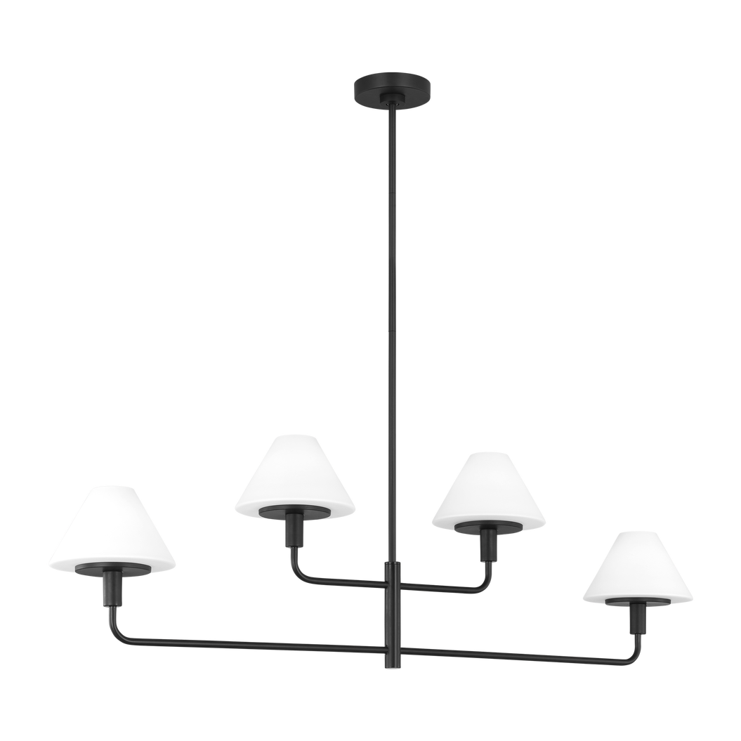 Mendota Four Light Chandelier