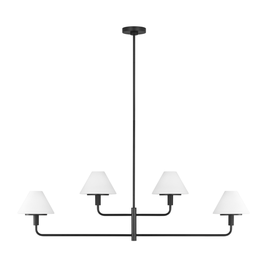 Mendota Four Light Chandelier