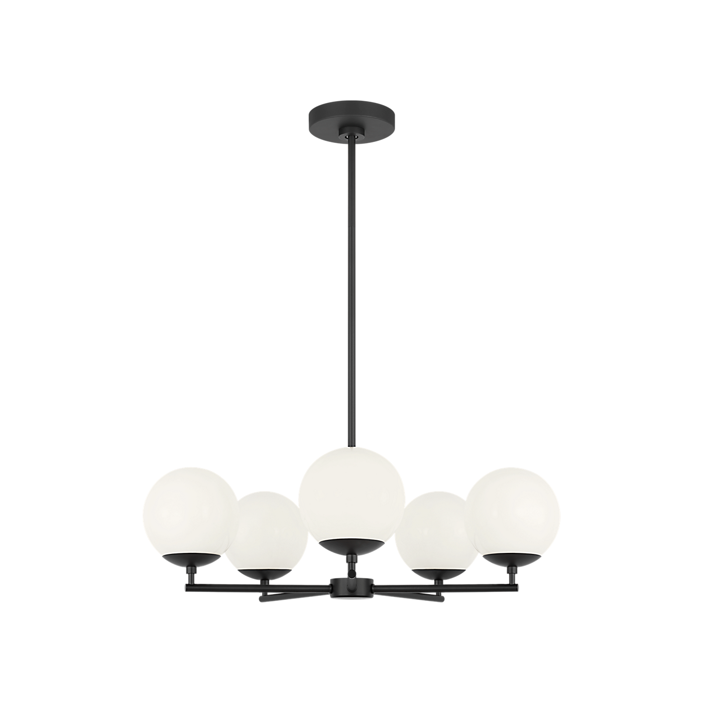 Visual Comfort Nube Five Light Chandelier