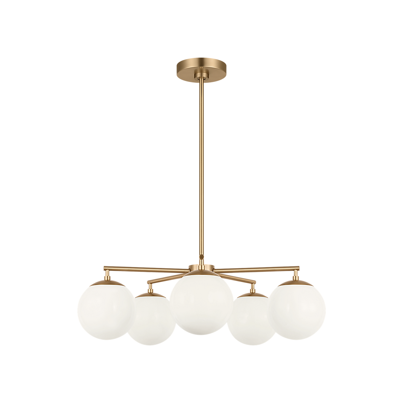 Visual Comfort Nube Five Light Chandelier