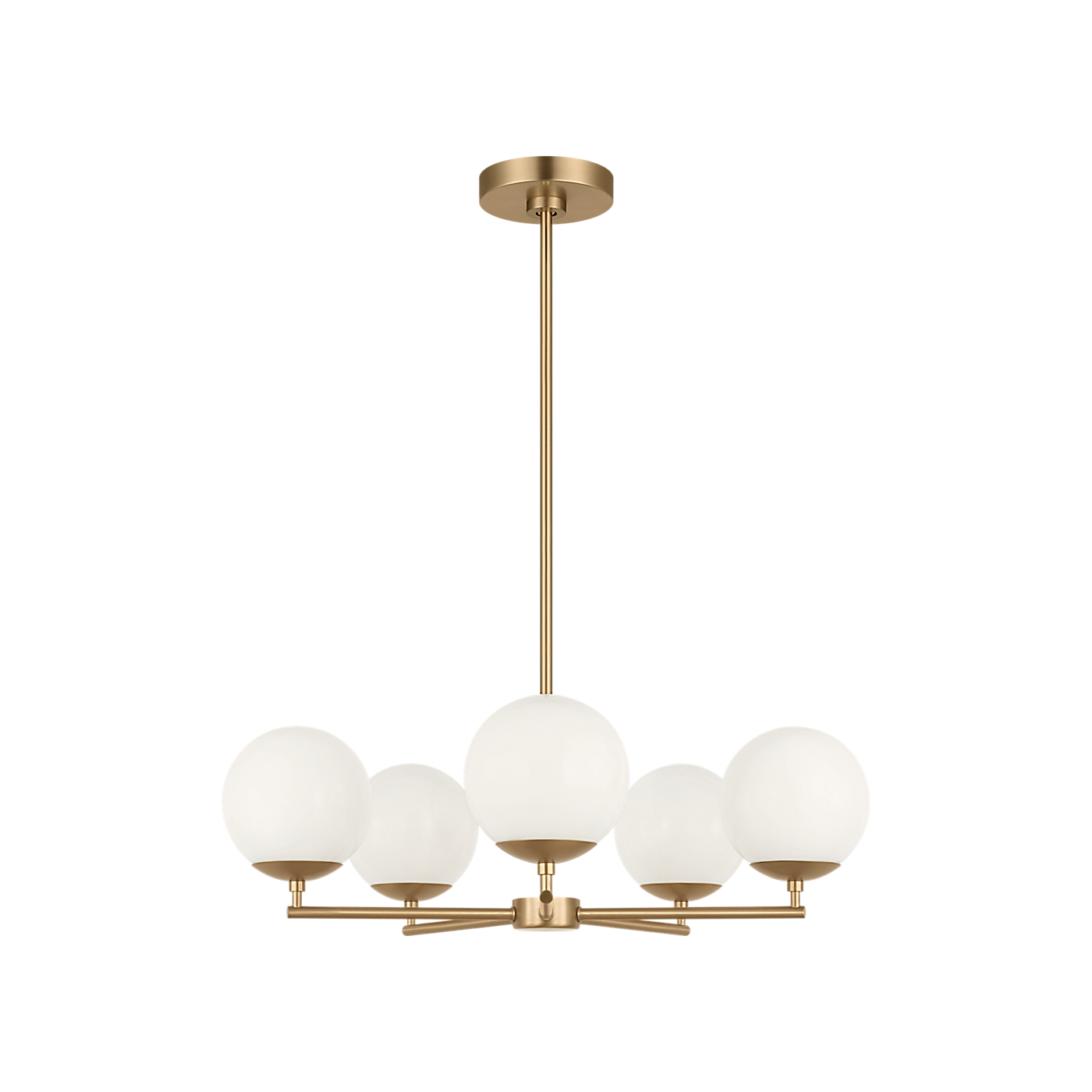 Visual Comfort Nube Five Light Chandelier