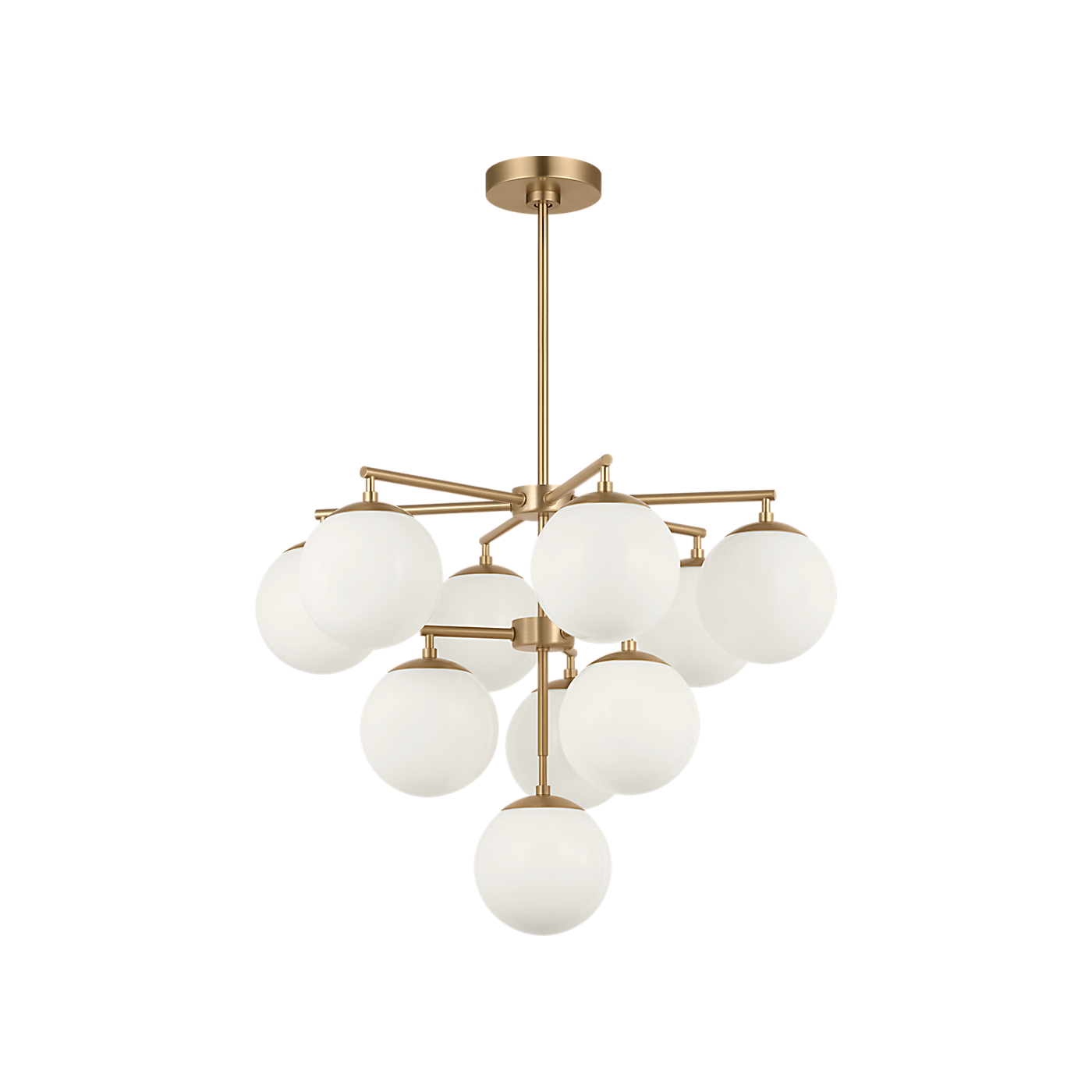 Visual Comfort Nube Ten Light Chandelier