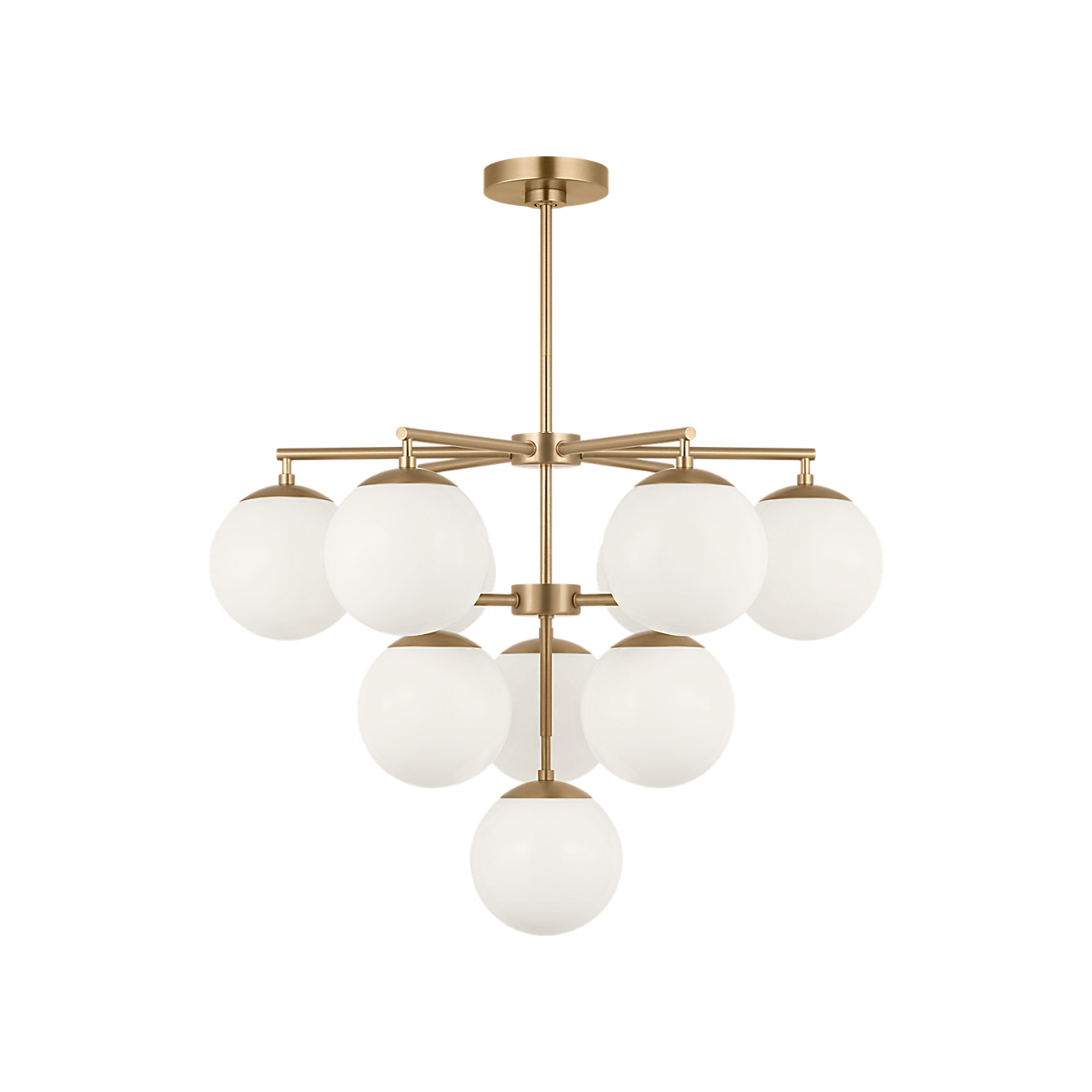 Visual Comfort Nube Ten Light Chandelier