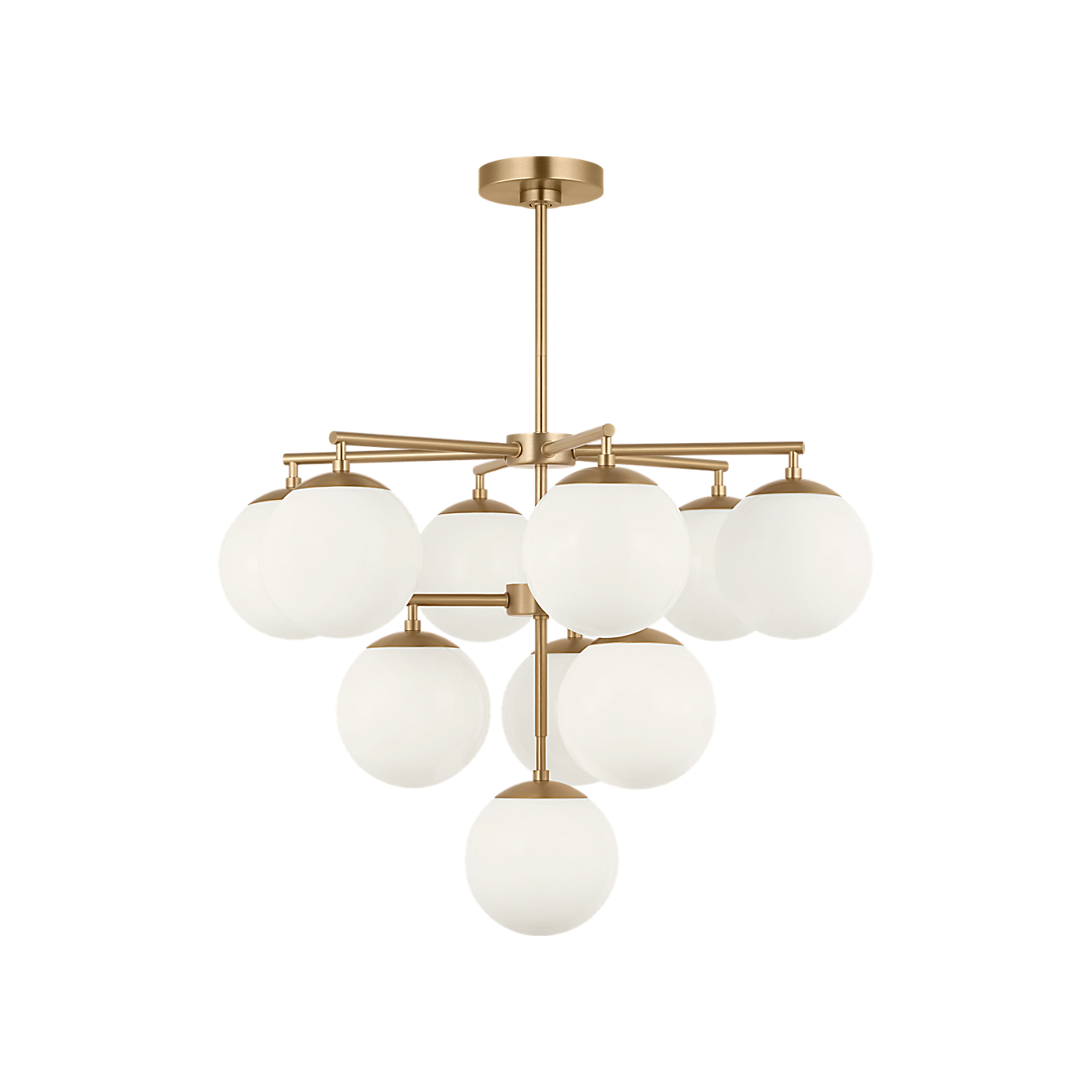 Visual Comfort Nube Ten Light Chandelier