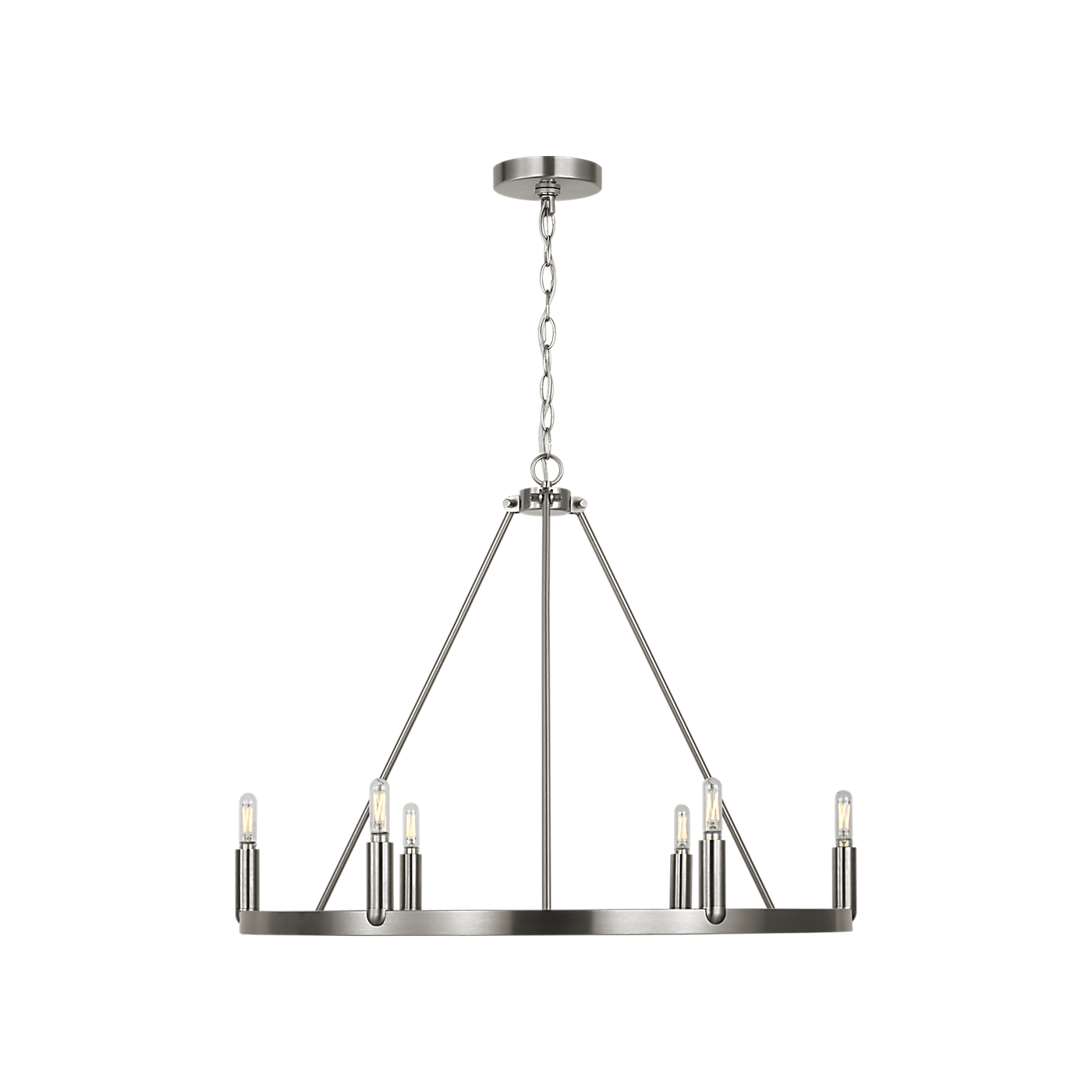 Visual Comfort Mirla Six Light Chandelier