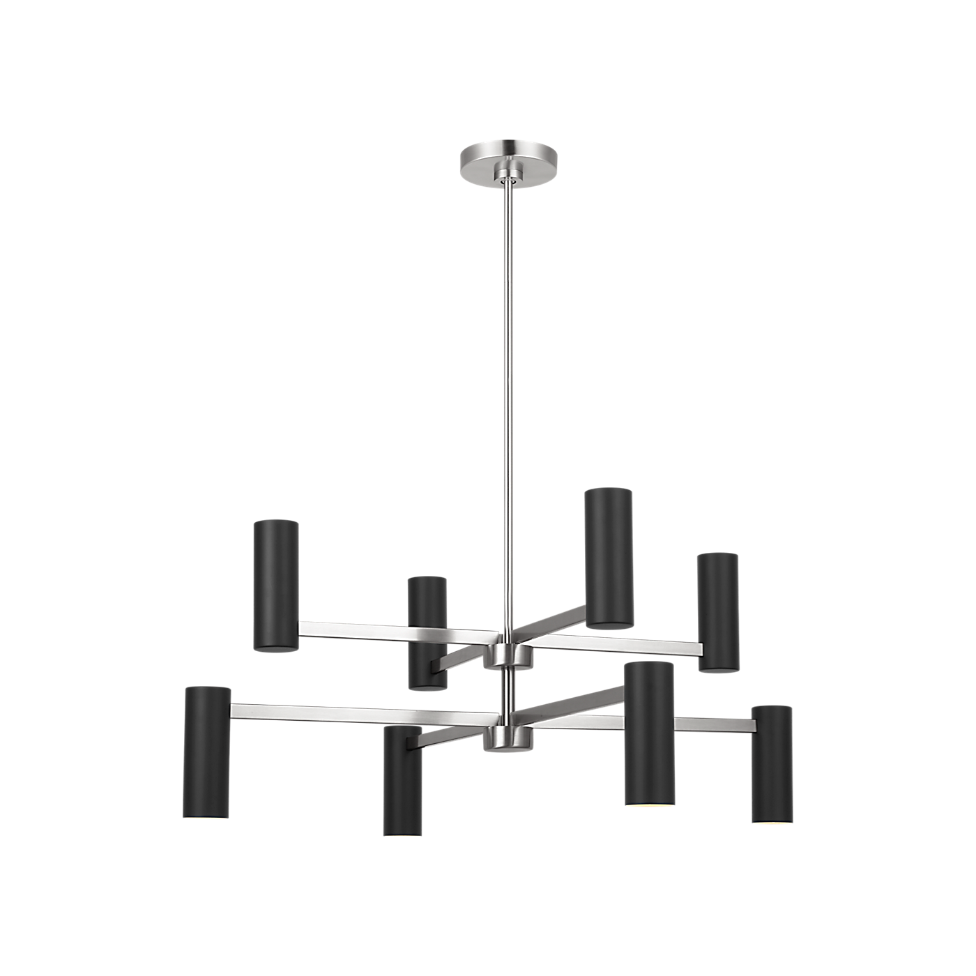 Visual Comfort Zentro Eight Light Chandelier