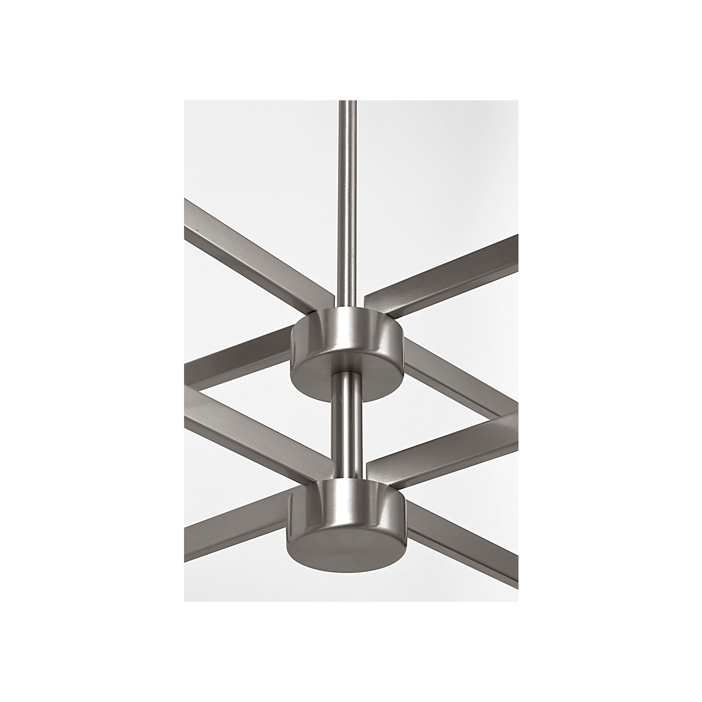Visual Comfort Zentro Eight Light Chandelier
