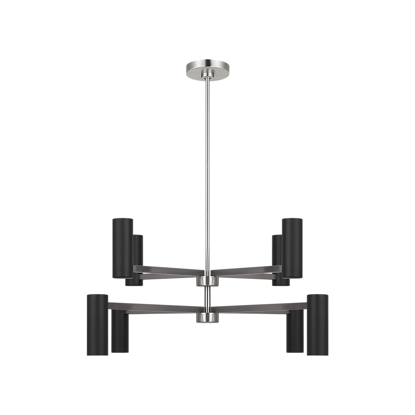 Visual Comfort Zentro Eight Light Chandelier