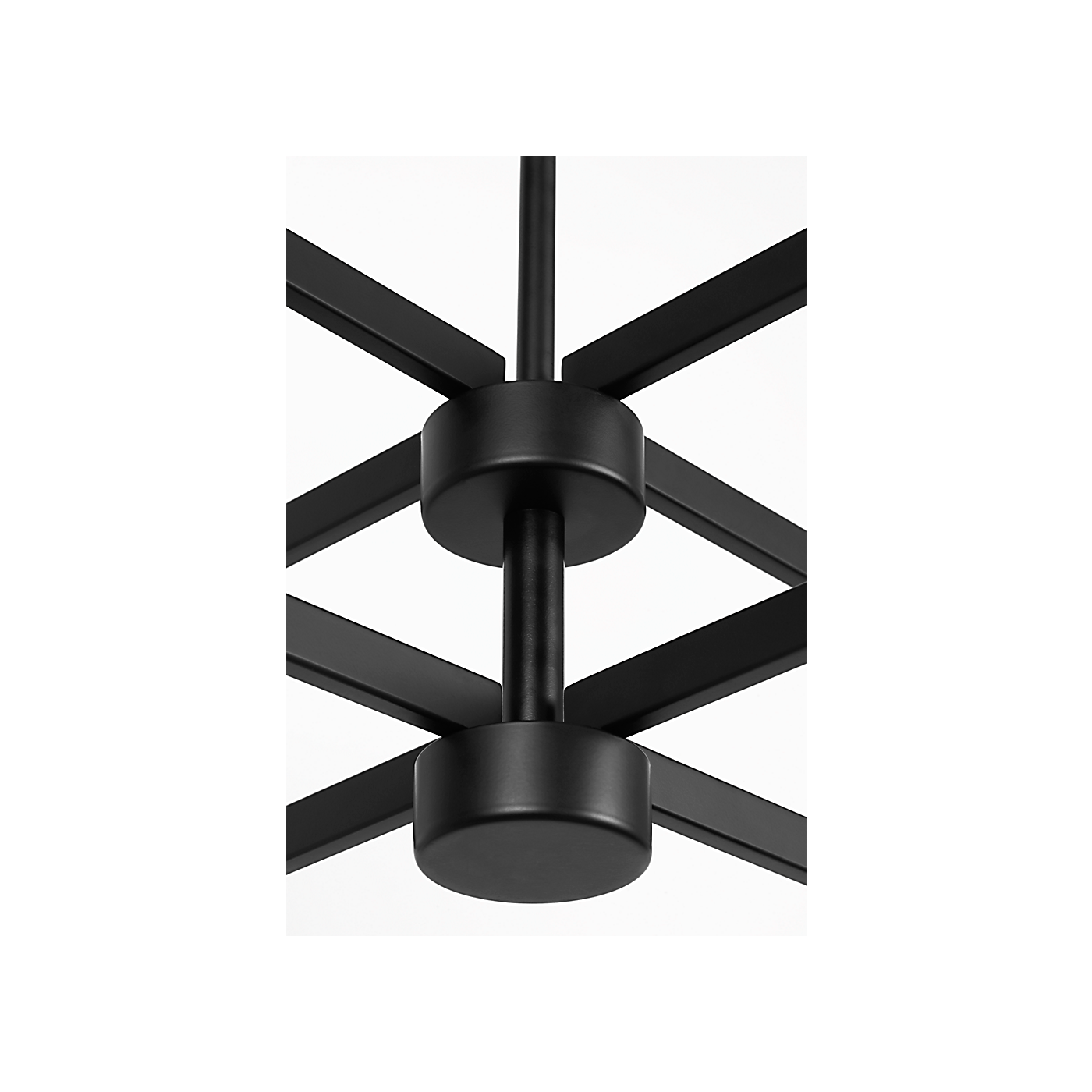 Visual Comfort Zentro Eight Light Chandelier