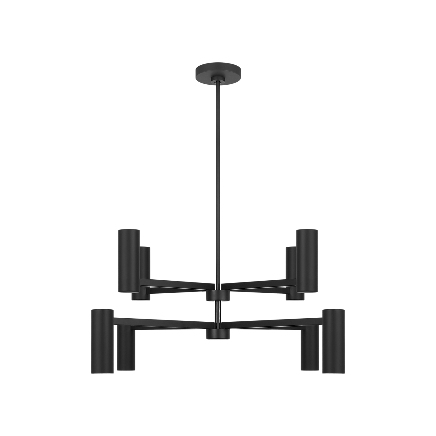 Visual Comfort Zentro Eight Light Chandelier