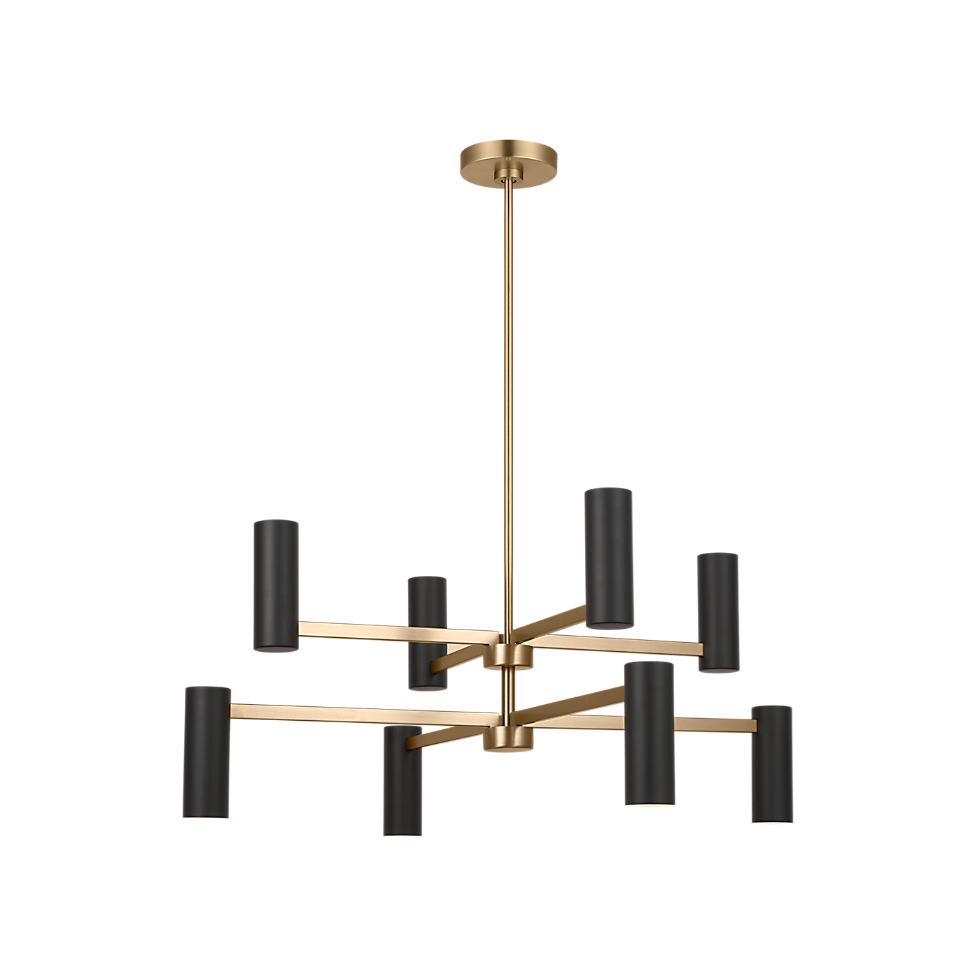 Visual Comfort Zentro Eight Light Chandelier