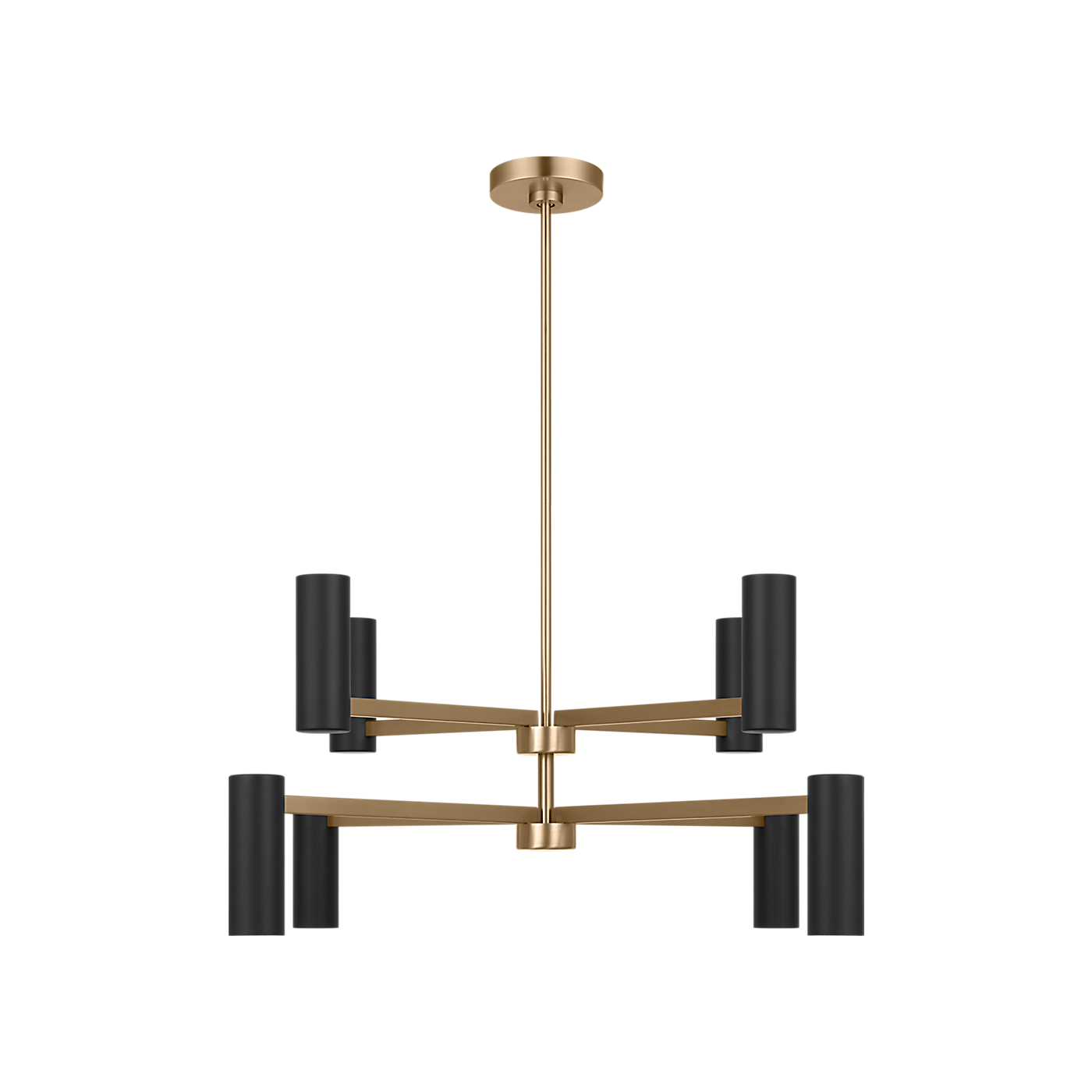 Visual Comfort Zentro Eight Light Chandelier