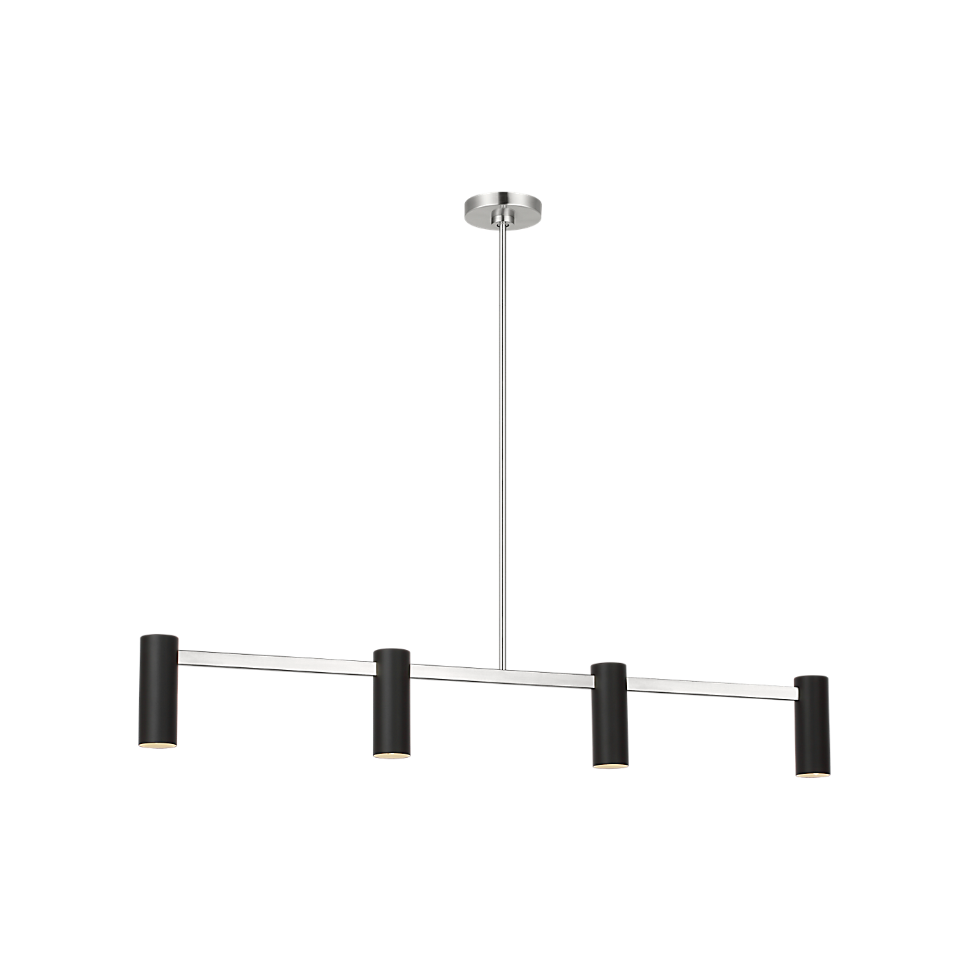 Visual Comfort Zentro Four Light Linear Chandelier