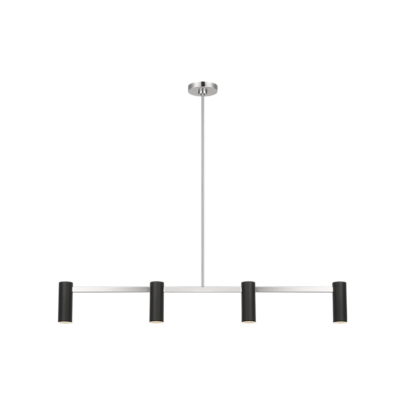 Visual Comfort Zentro Four Light Linear Chandelier