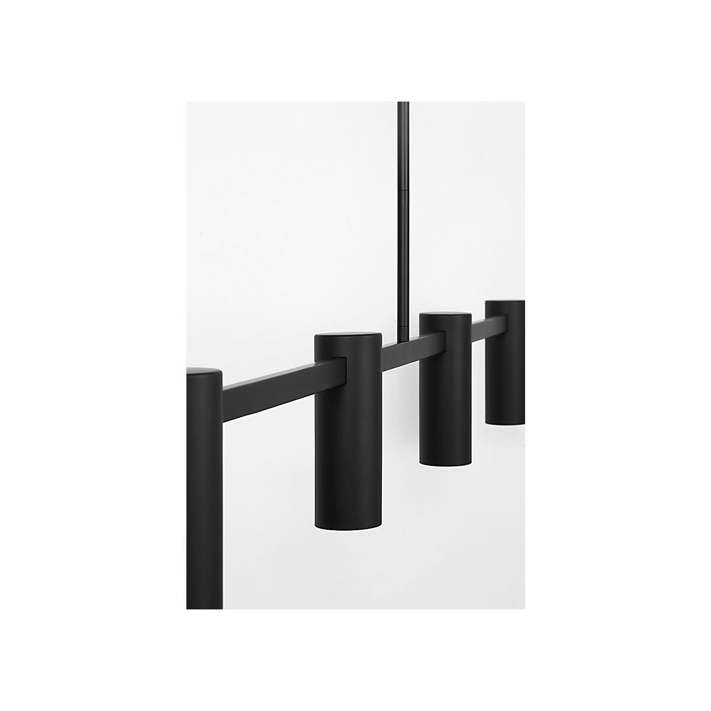 Visual Comfort Zentro Four Light Linear Chandelier
