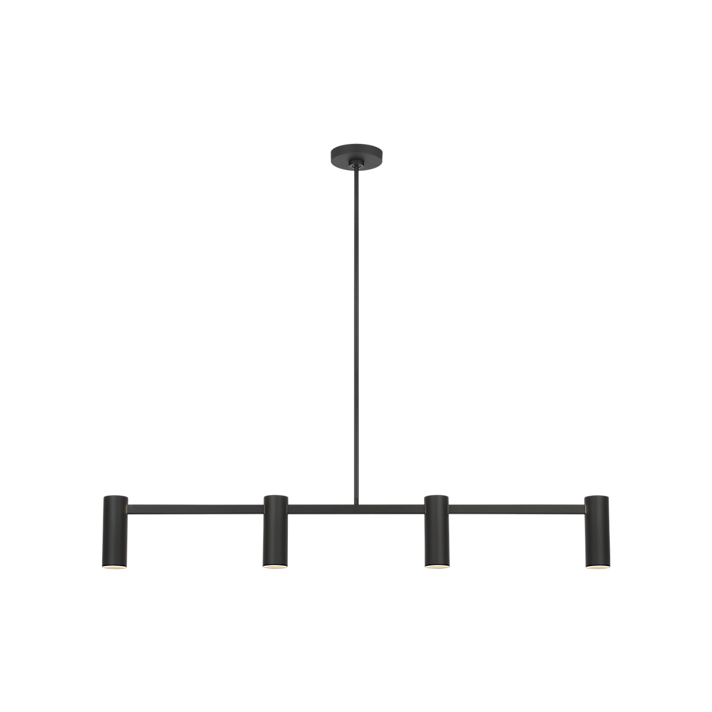 Visual Comfort Zentro Four Light Linear Chandelier