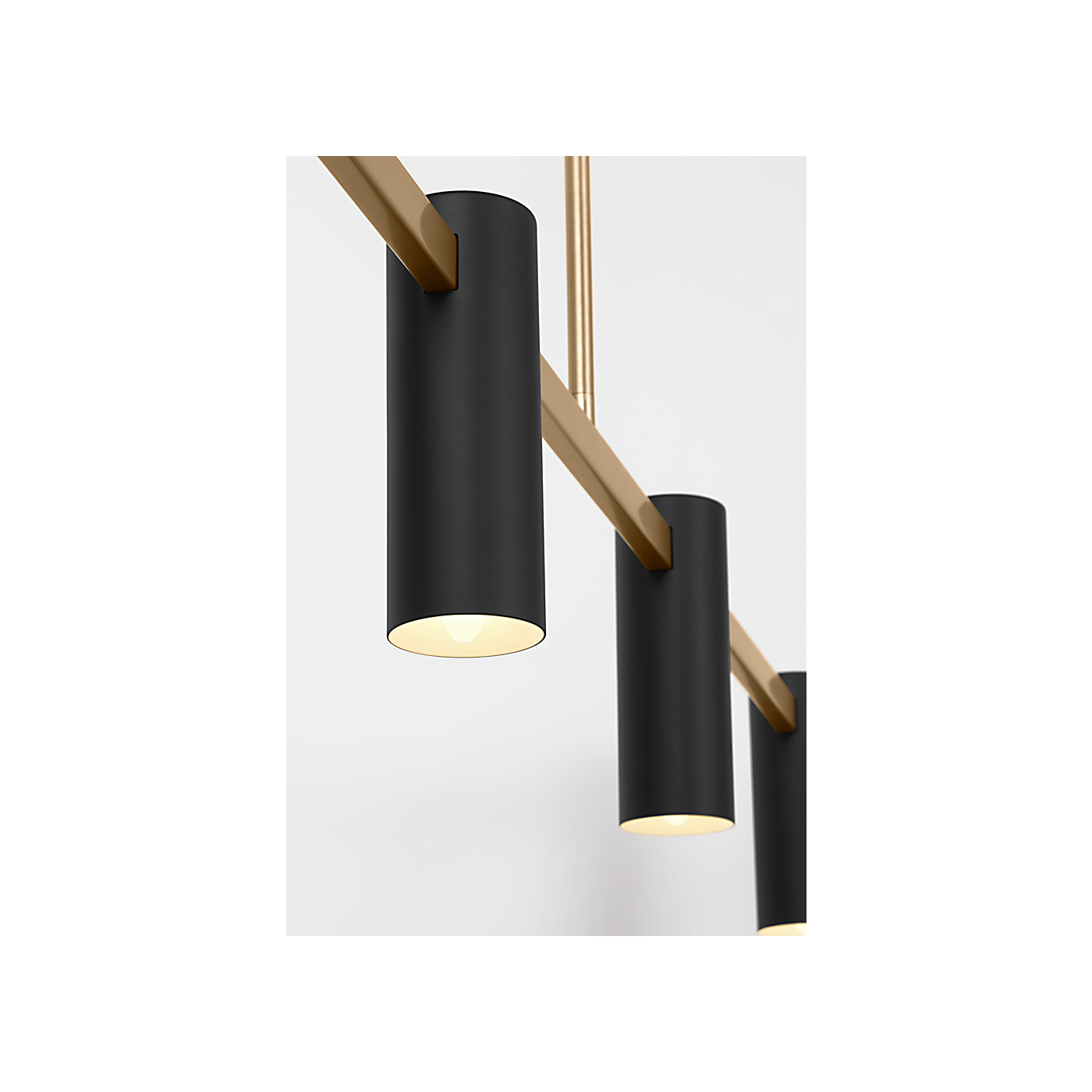 Visual Comfort Zentro Four Light Linear Chandelier