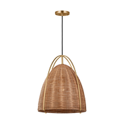 Norman Large Wicker Pendant