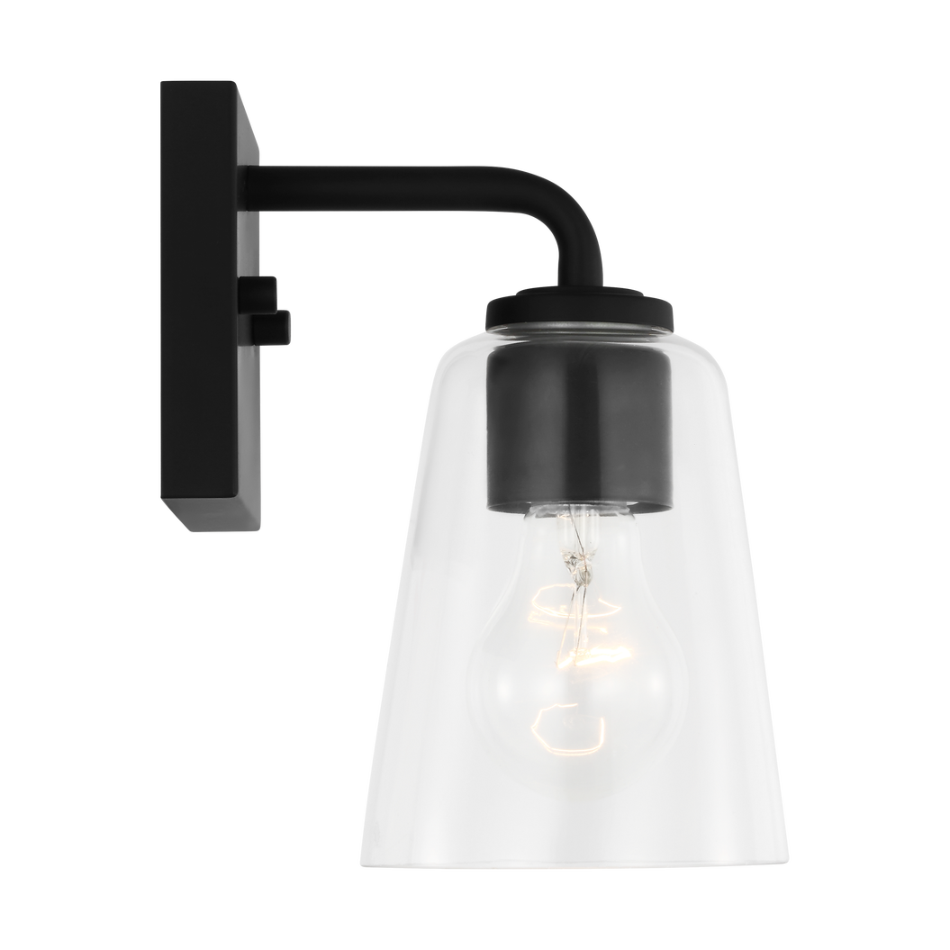 Miles Small Clear Glass Vanity