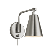 Visual Comfort Drae One Light Task Sconce