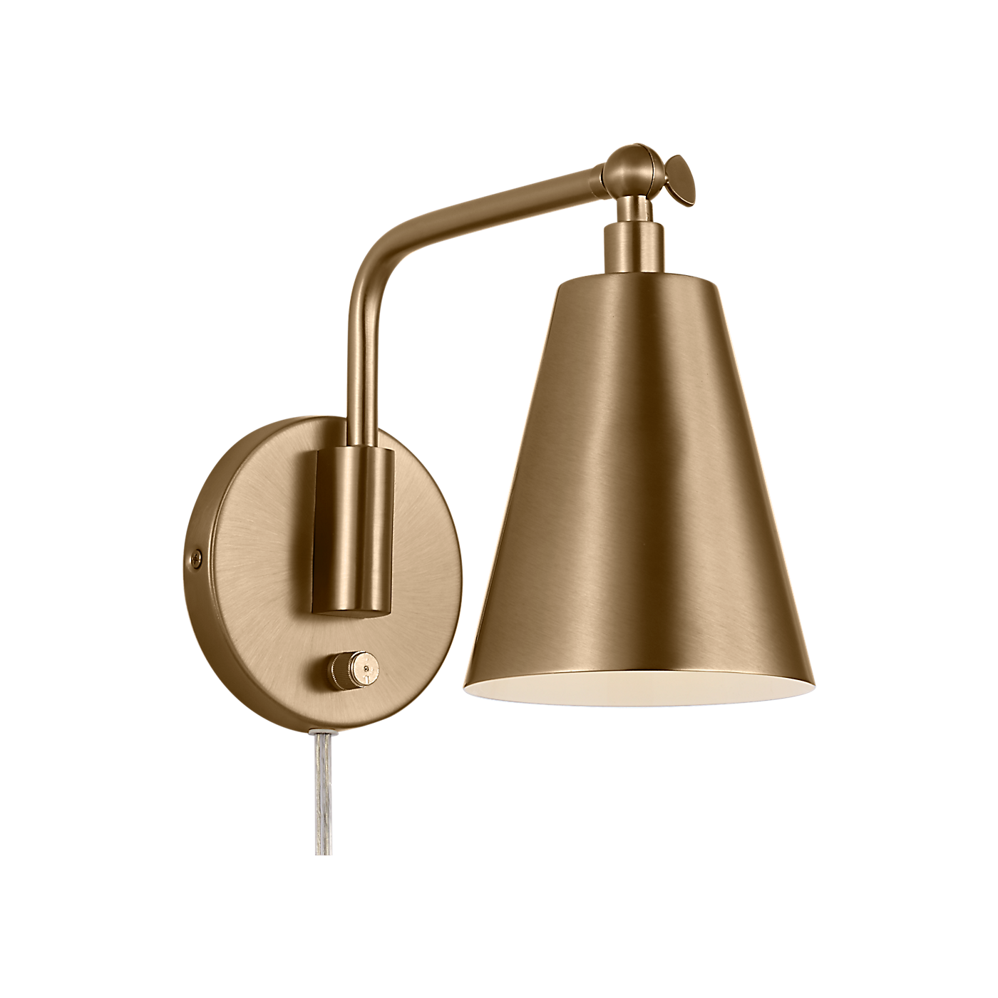 Visual Comfort Drae One Light Task Sconce