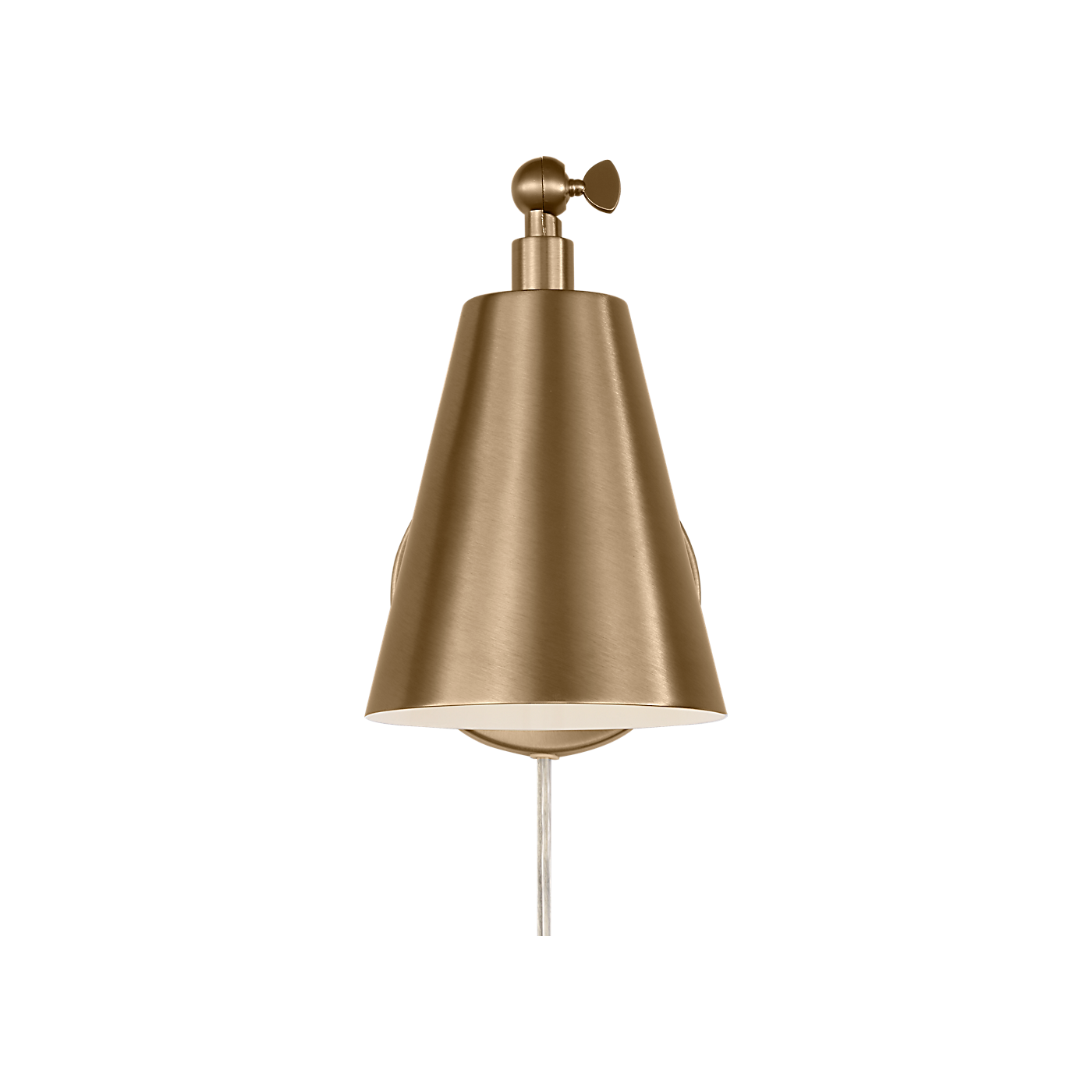 Visual Comfort Drae One Light Task Sconce