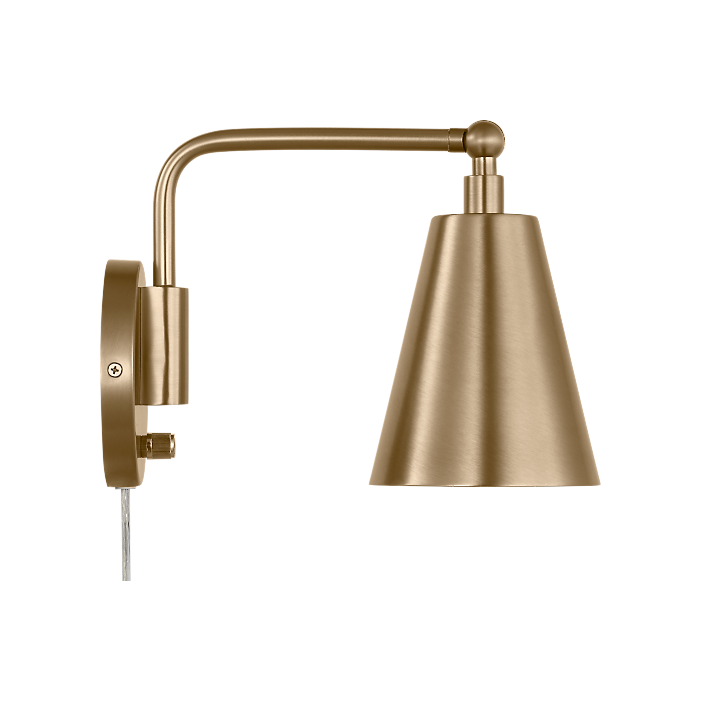 Visual Comfort Drae One Light Task Sconce