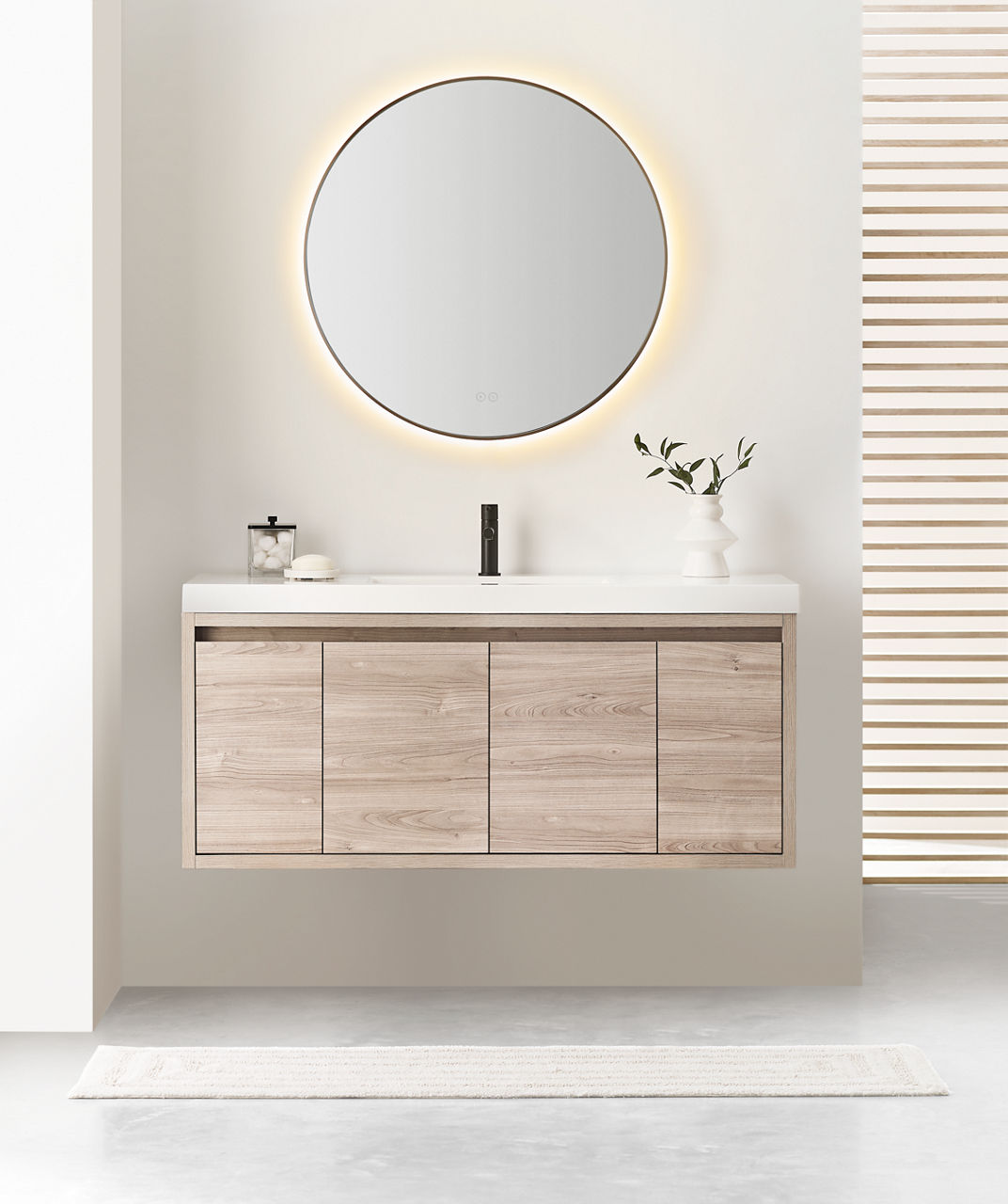 Cadre Round Mirror 30" x 30"