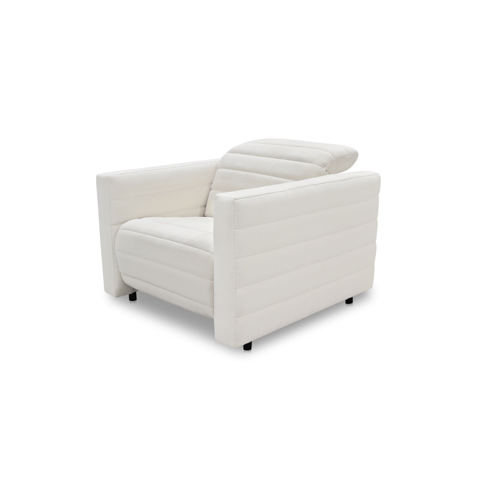 Moes Juno Power Recliner Chair Off White GO-1010-05