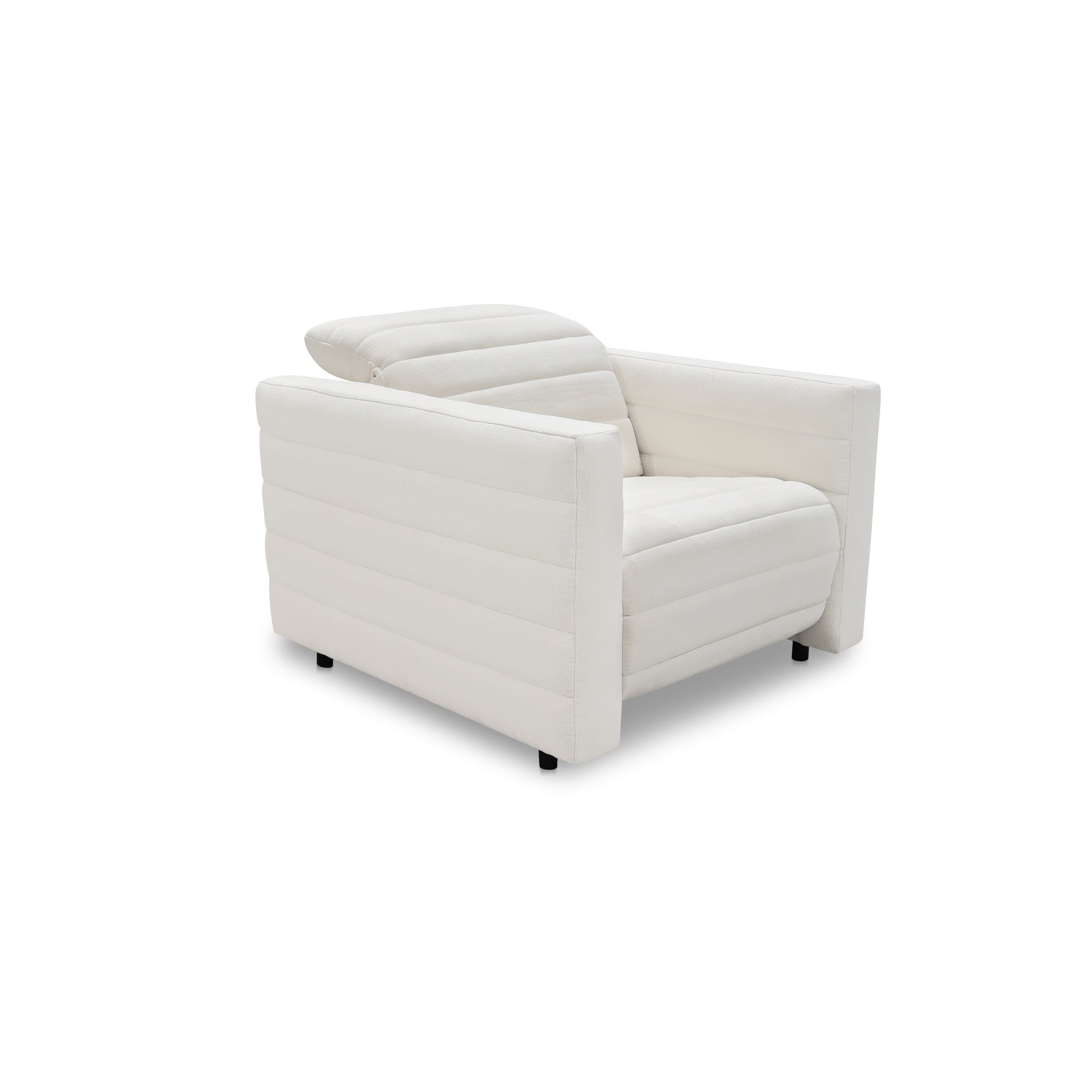 Moes Juno Power Recliner Chair Off White GO-1010-05