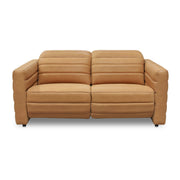 Moes Juno Power Recliner Sofa Tan Leather GO-1011-40-0