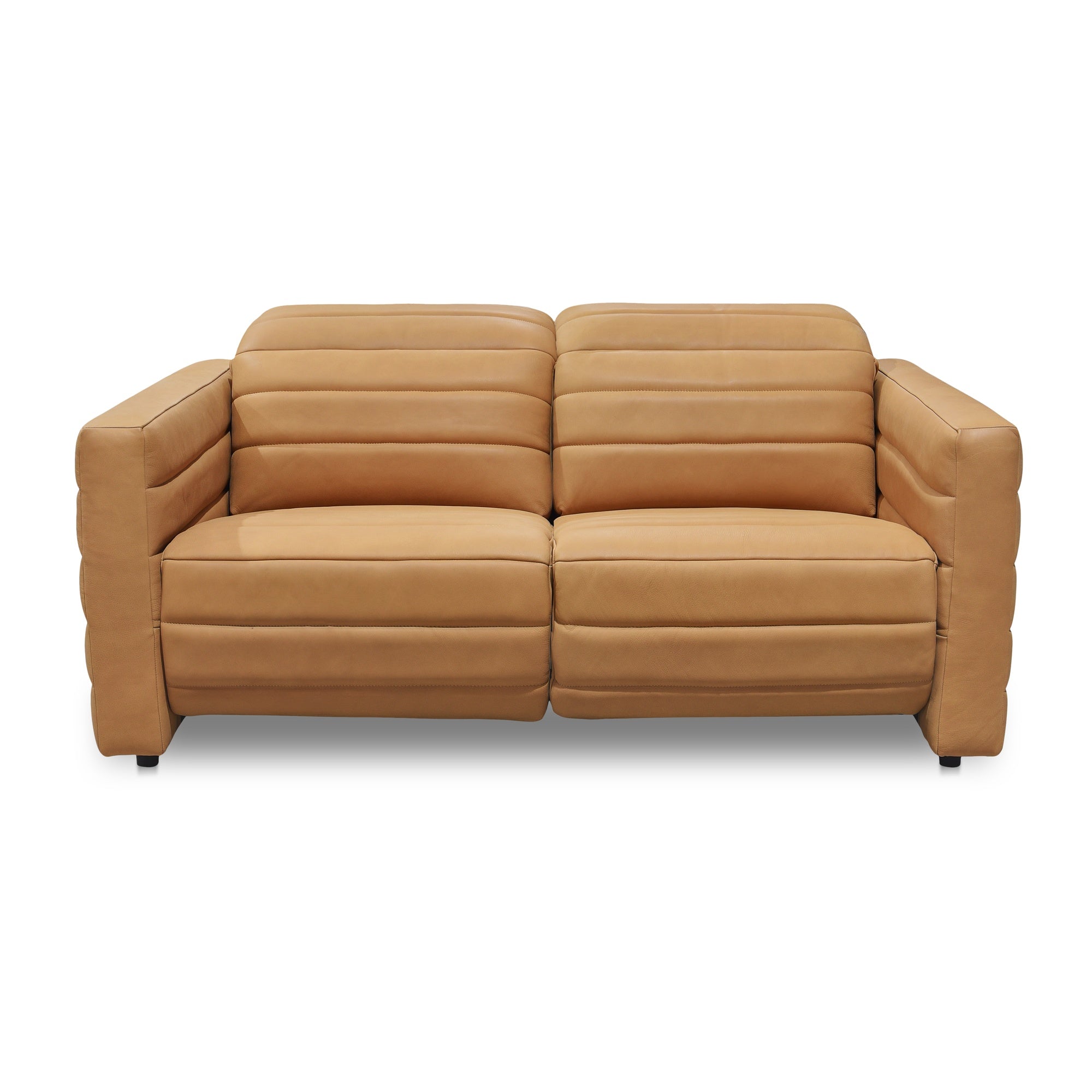 Moes Juno Power Recliner Sofa Tan Leather GO-1011-40-0