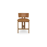 Moes Morel Counter Stool Brown Leather GO-1024-03