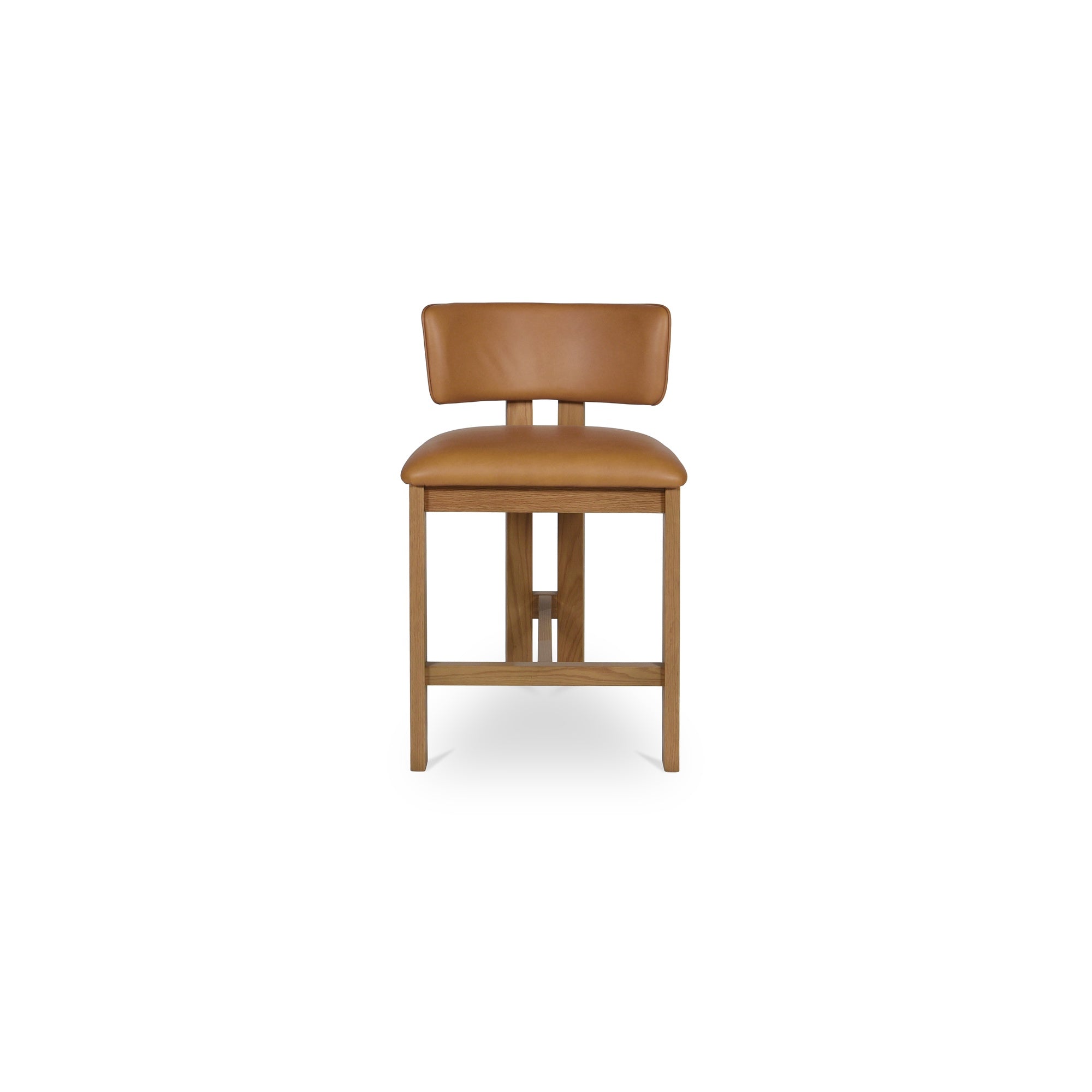 Moes Morel Counter Stool Brown Leather GO-1024-03