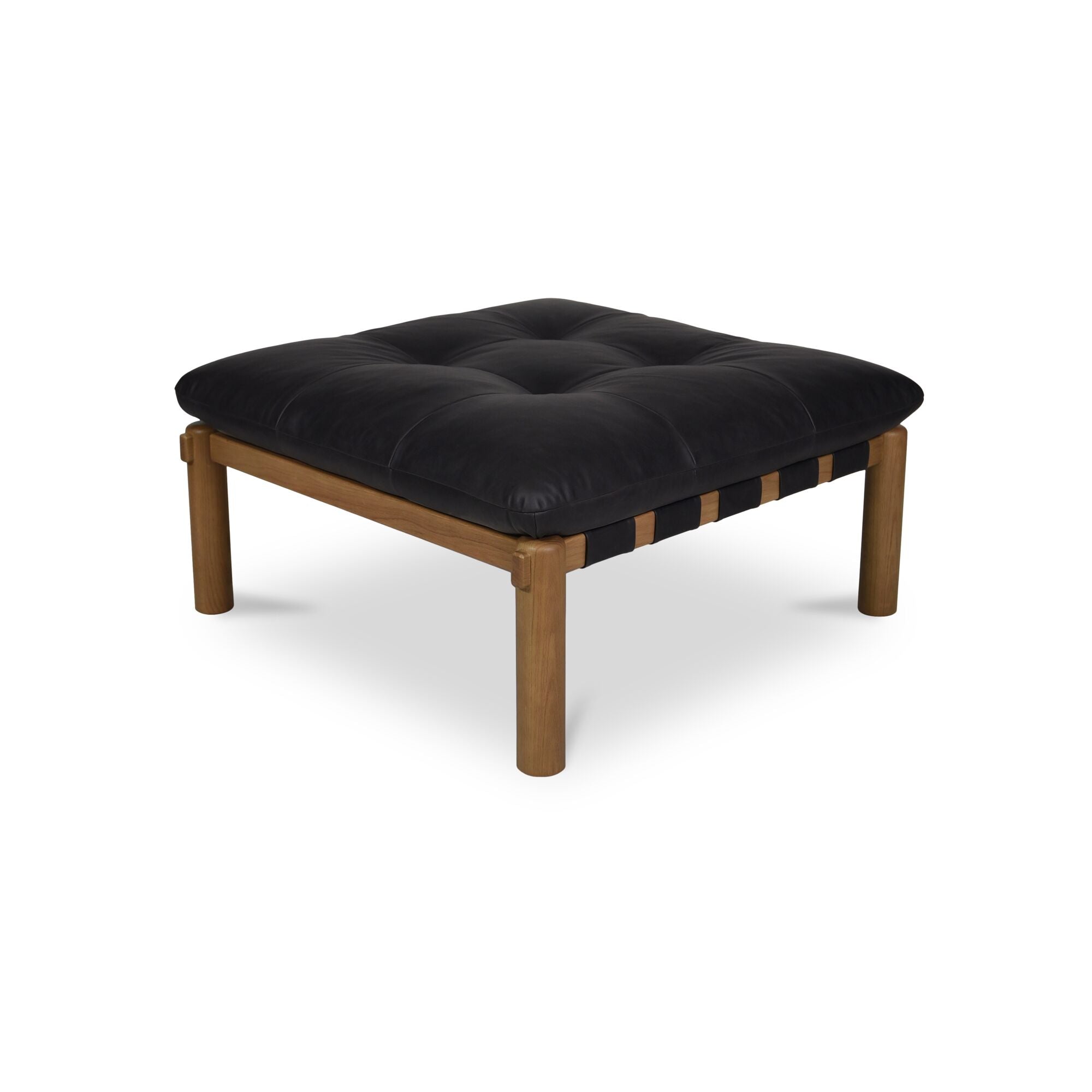 Moes Costello Ottoman Black GO-1026-02