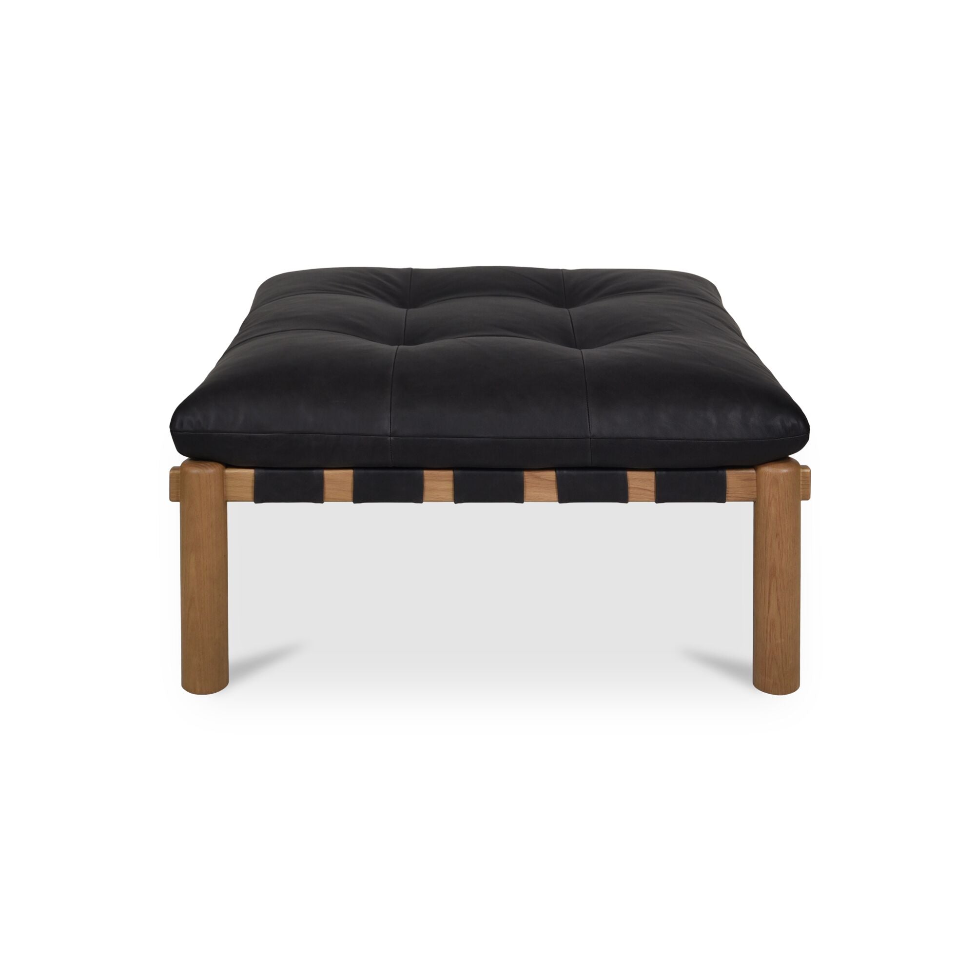 Moes Costello Ottoman Black GO-1026-02