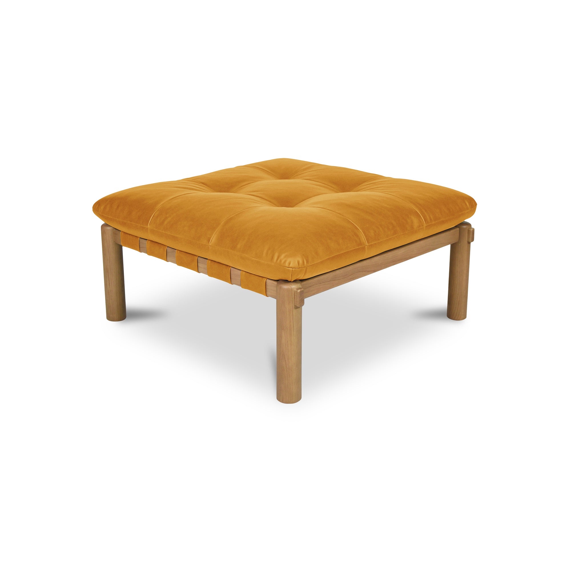 Moes Costello Ottoman Tan GO-1026-40
