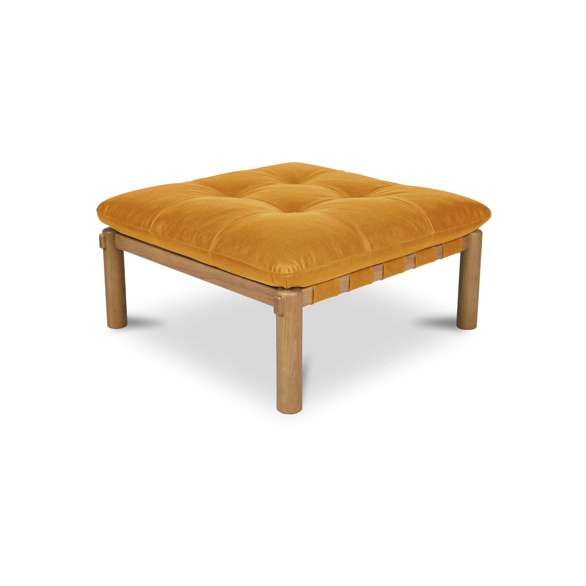Moes Costello Ottoman Tan GO-1026-40