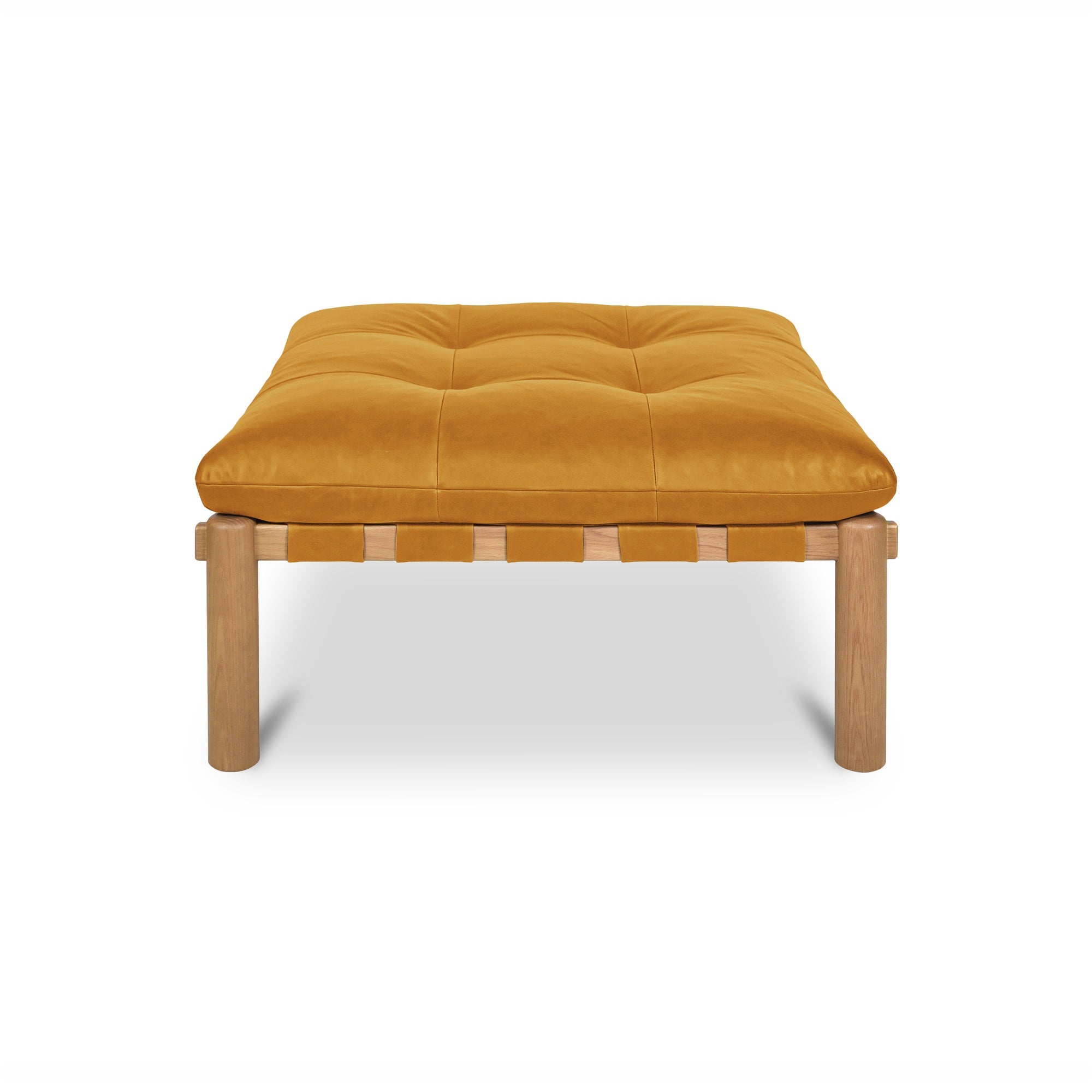 Moes Costello Ottoman Tan GO-1026-40